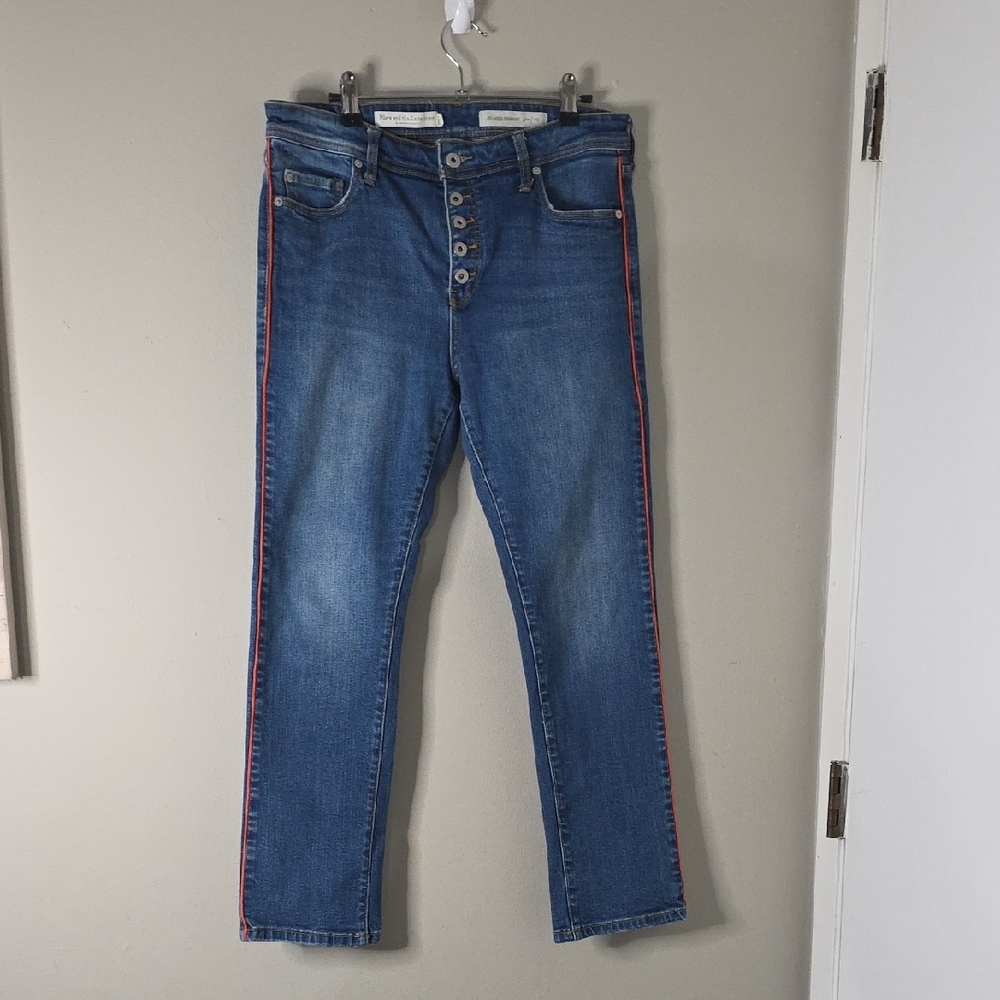 Pilcro by Anthropologie Relaxed Straight Jeans – Size 29